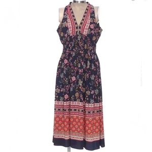 Bleecker 126 fit n flare floral dress. NWOT